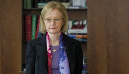 Daniéle Nouy, presidenta del Mecanismo Único de Supervisión del BCE.