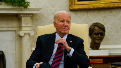 El presidente de Estados Unidos, Joe Biden, el 17 de junio en la Casa Blanca.