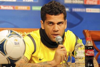 Dani Alves, en el Mundial de Clubes.