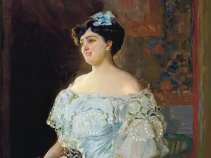 'Retrato de la tiple Isabel Bru' (1904), realizado por Joaquín Sorolla.