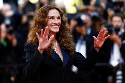 Julia Roberts, en la sesión de gala de 'Armageddon Time' en Cannes.