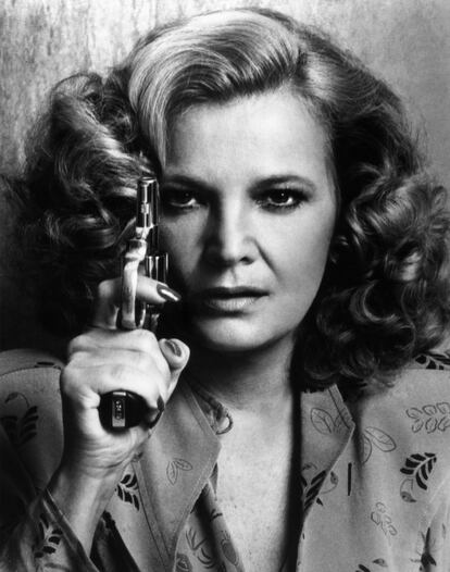 La actriz Gena Rowlands en un fotograma de 'Gloria' de 1980.