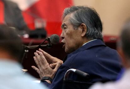 Former President of Peru Alberto Fujimori