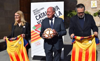 Arcadi, Soteras y Capella en el Palau de la Generalitat. 