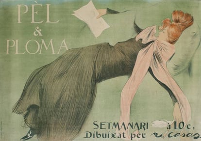 'Pèl i ploma', de Ramon Casas (1899).