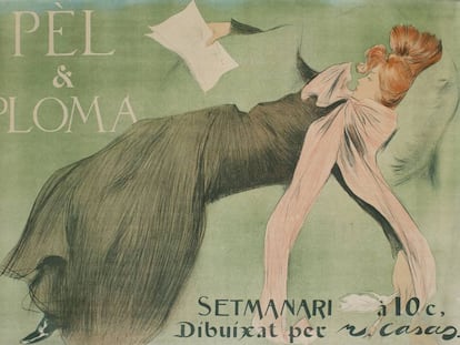 'Pèl i ploma', de Ramon Casas (1899).