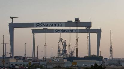 Factor&iacute;a de Navantia de Puerto Real (C&aacute;diz).