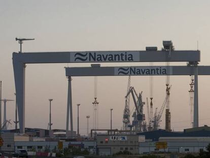 Factoría de Navantia de Puerto Real (Cádiz).