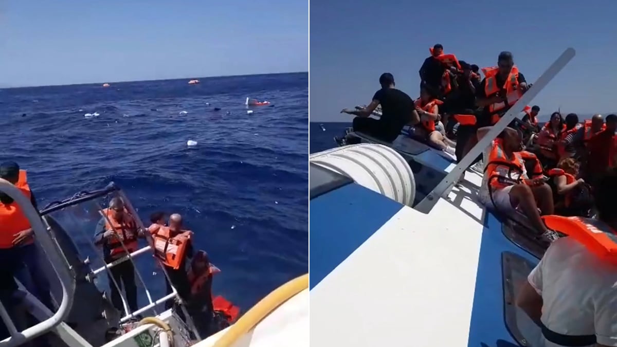 Un barco con unas 270 personas a bordo naufraga frente al norte de Chipre