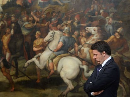 El primer ministro italiano dimitido, Matteo Renzi, en una imagen del pasado 23 de junio.