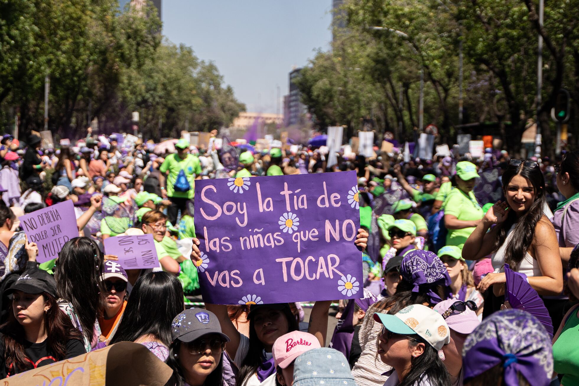 8M: La marcha por el Día internacional de la Mujer en Ciudad de México ...