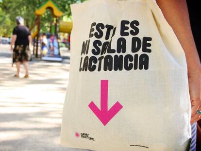 nANUFACTURE, una tienda de bebés de Valencia, reivindica el derecho de amamantar en público