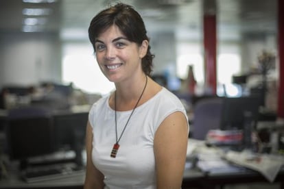 La periodista Samanta Villar presenta el seu llibre 'Nadie avisa a una puta'.