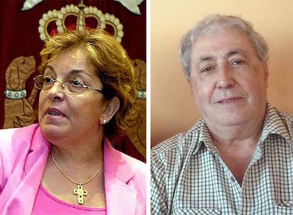 Toñi Torres, concejal de Obras del Ayuntamiento de Telde (Gran Canaria), y su asesor Francisco Gordillo.