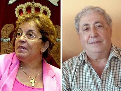 Toñi Torres, concejal de Obras del Ayuntamiento de Telde (Gran Canaria), y su asesor Francisco Gordillo.