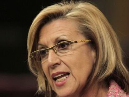 La líder de UPyD, Rosa Díez.