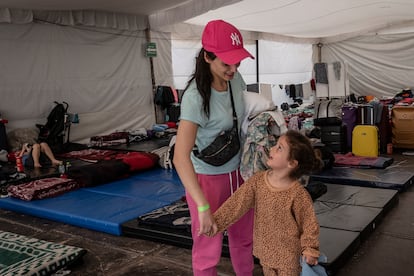 Familia ucrania en Iztapalapa