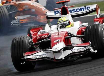 Albers, durante el GP de Francia