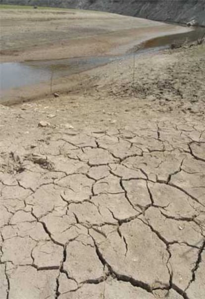 El embalse de Corumbel, en La Palma del Condado (Huelva).