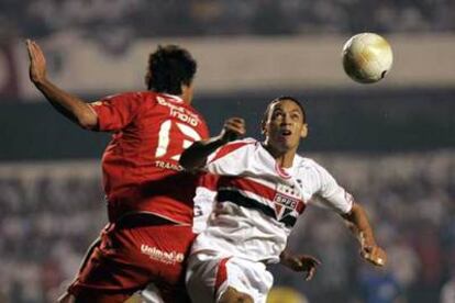 Oliveira, el pasado miércoles, jugando con el São Paulo.