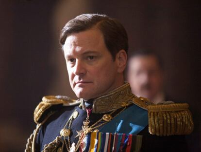 Colin Firth, en su papel del Jorge VI en el largometraje 'El Discurso del Rey'.