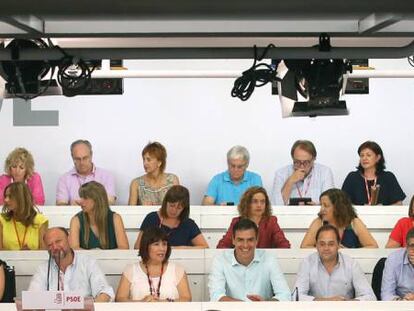 Reuni&oacute;n del Comit&eacute; Federal del PSOE el 9 de julio.