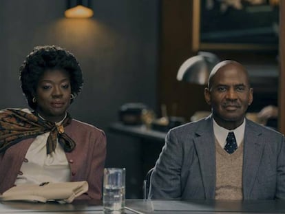 Viola Davis y Julius Tennon interpretan a Deloris y James Jordan en 'Air'