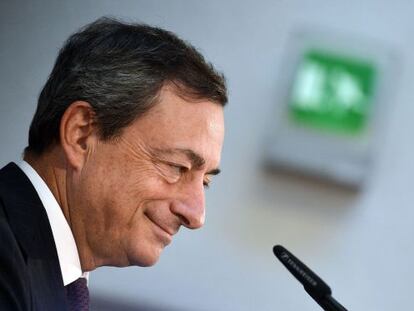 El presidente del BCE, Mario Draghi.