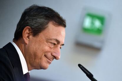 El presidente del BCE, Mario Draghi.