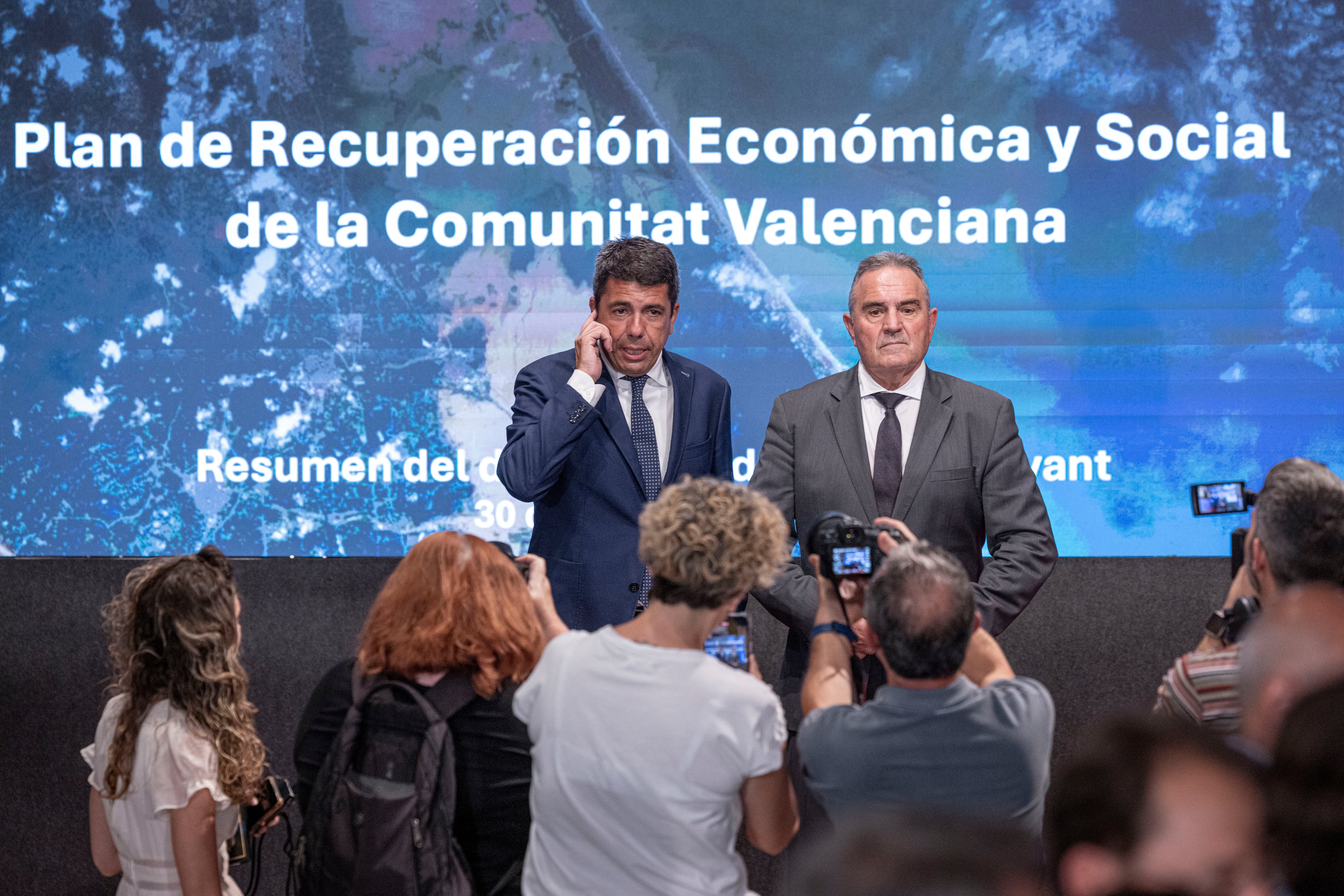 Mazón anuncia una remodelación de su Gobierno con la salida prevista del vicepresidente para la dana y exmilitar, Gan Pampols