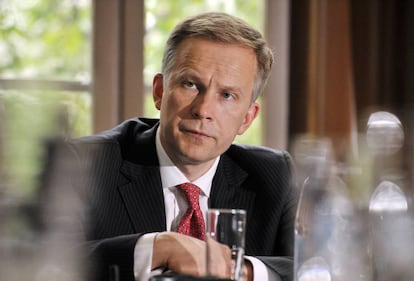 El gobernador del Banco Central de Letonia, Ilmars Rimsevics, en 2009.