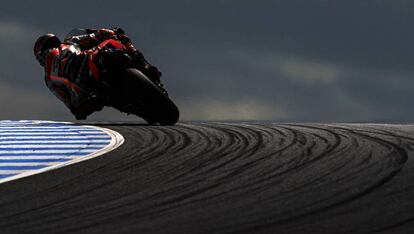 Márc Márquez durante los entrenamientos libres del GP de Australia 2019.