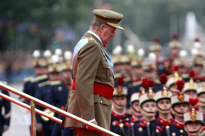 El rey Juan Carlos en una imagen de archivo.