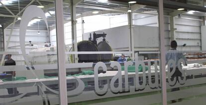 Una fábrica de Carbures