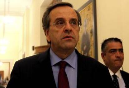 El primer ministro griego, Antonis Samaras. EFE/Archivo