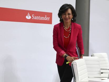 Ana Botín, en junio pasado. 
