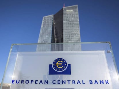 Sede del Banco Central Europeo, en Fráncfort (Alemania).