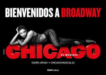 Cartel de 'CHICAGO. El musical'.