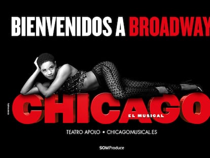 Cartel de 'CHICAGO. El musical'.