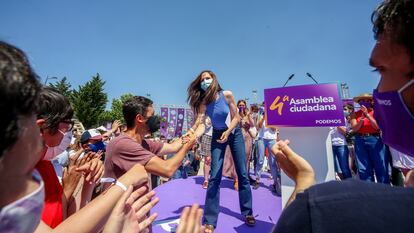 La nueva líder de Podemos, Ione Belarra