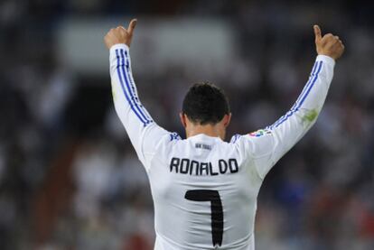 Cristiano Ronaldo celebra su gol 40 de la temporada