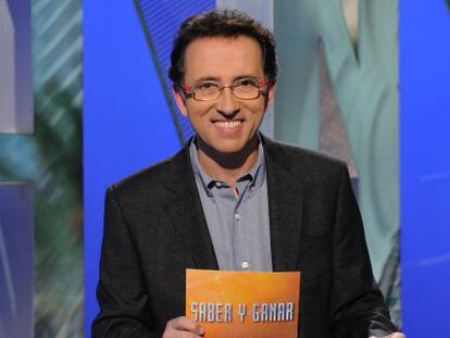 Jordi Hurtado, presentador del programa 'Saber y ganar'.