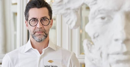 Quique Dacosta, responsable gastronómico de Mandarin Oriental Ritz.