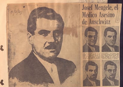 The trail of Nazis Mengele and Eichmann in Argentina | International | EL  PAÍS English