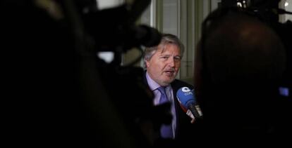 El ministro portavoz del Gobierno, Íñigo Méndez de Vigo.