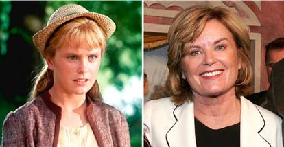 Heather Menzies, en 'Sonrisas y Lágrimas' y en una imagen tomada en 2005.