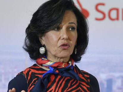 Presidente de Banco Santander, Ana Botín
