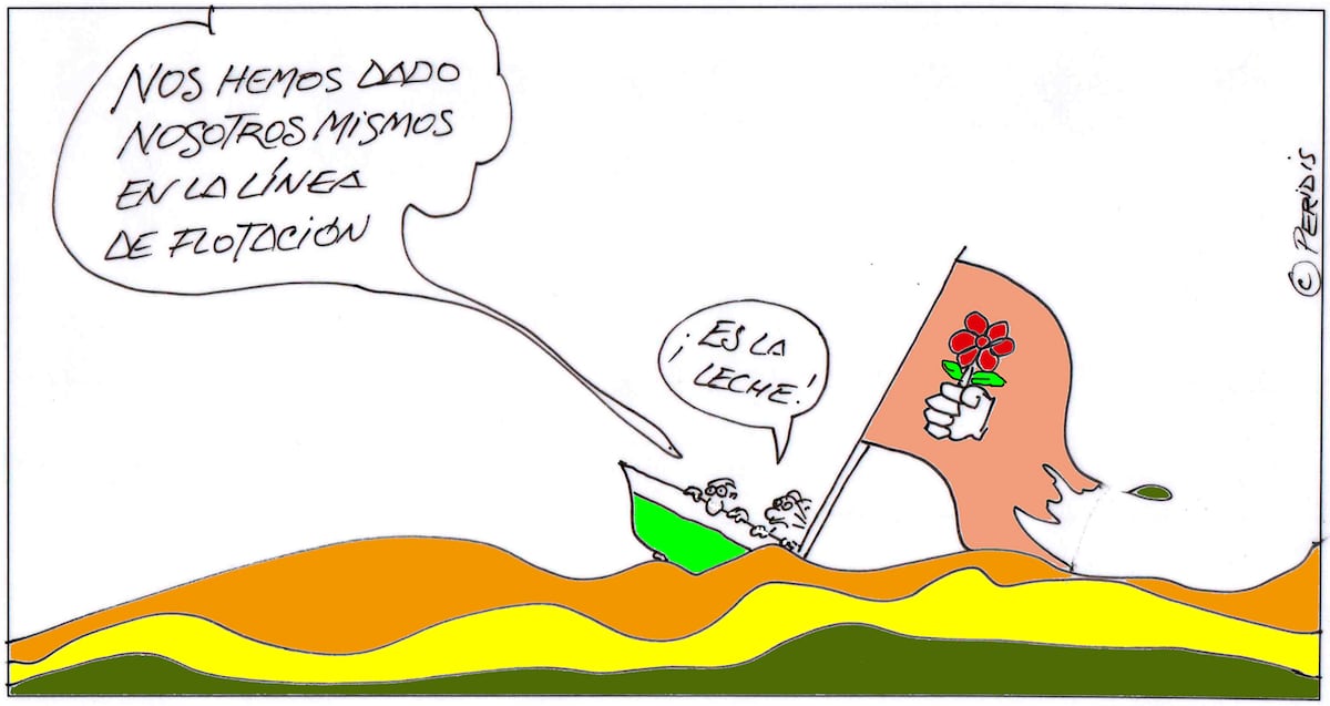 Peridis: en la línea de flotación