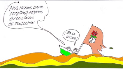 Peridis: en la línea de flotación