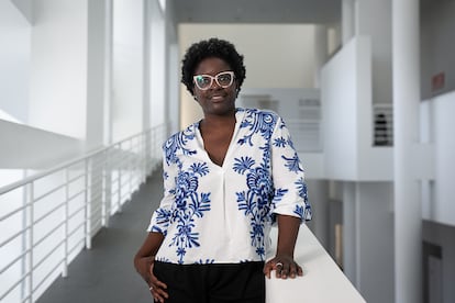 Elvira Dyangani Ose, retratada el martes en el Museo de Arte Contemporáneo de Barcelona (Macba).